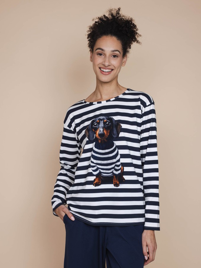 Pierre Long Sleeve T-shirt en Wijde broek set Dames from SNURK