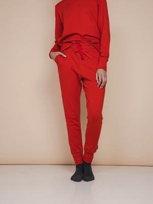 Slow Red Sweater en Broek set Dames from SNURK