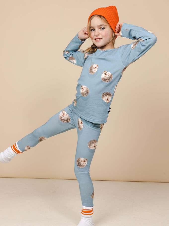 Hedgy Blue Legging Kinderen from SNURK