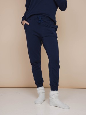 Slow Navy Sweater en Broek set Dames from SNURK