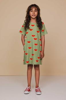 Watermelon T-shirt Dress Kids via SNURK