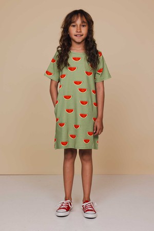 Watermelon T-shirt Dress Kids from SNURK