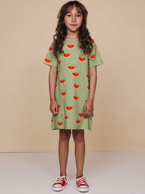 Watermelon T-shirt Dress Kids from SNURK