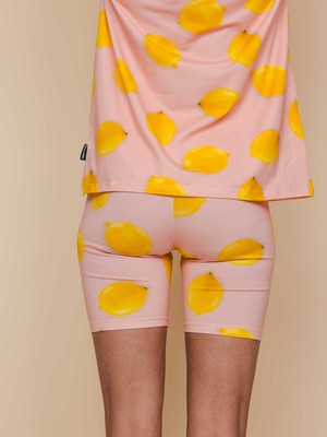 Lemon T-shirt en Bikershorts set Dames from SNURK