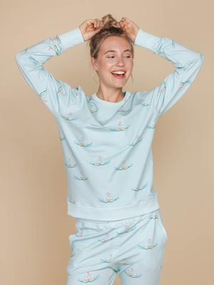 Indische Waterlelies Sweater en Broek set Dames from SNURK