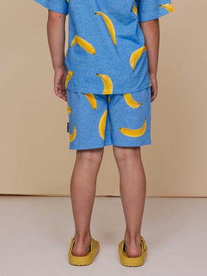 Banana Blue T-shirt en Shorts set Kids from SNURK