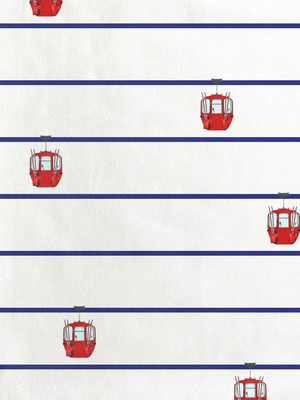 Ski Lift Long Sleeve Dress Dames from SNURK