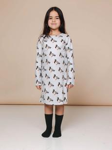Quack! Long Sleeve Dress Kids via SNURK