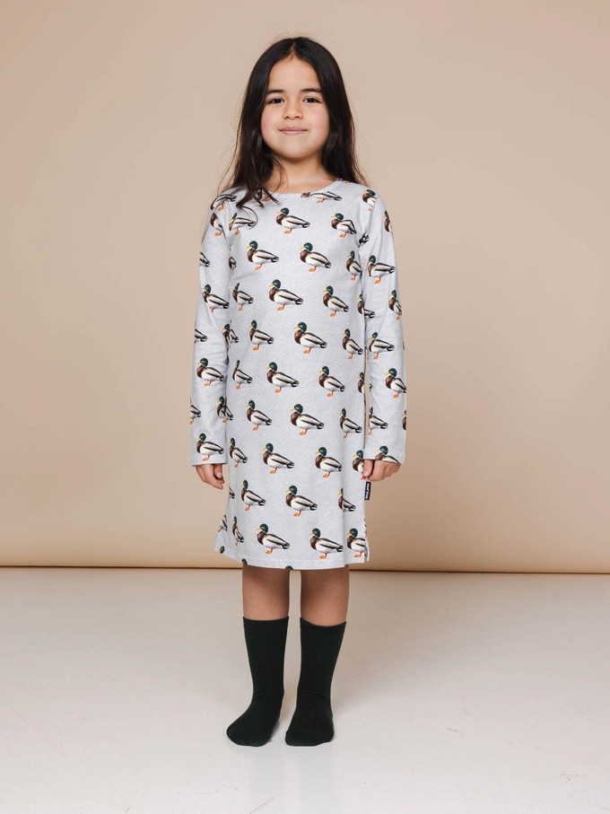 Quack! Long Sleeve Dress Kids from SNURK