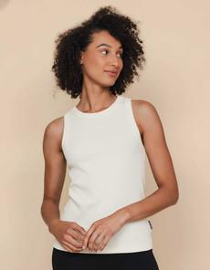 Ecru Tanktop Dames via SNURK