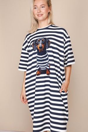 Pierre Relaxed Tee Dress Dames from SNURK