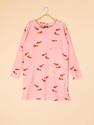 Rode Schoentjes Long Sleeve Dress Dames from SNURK