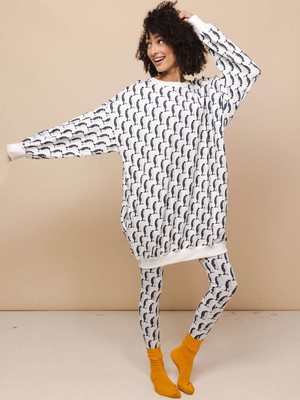 Penguin Sweater Dress Dames from SNURK
