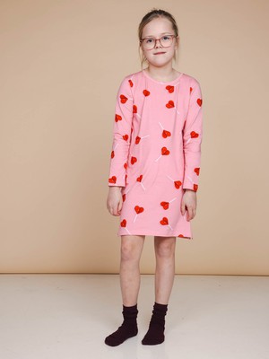 Lollipop Love Long Sleeve Dress Kids from SNURK
