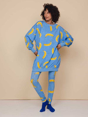 Banana Blue Sweater Dress en Legging set Dames from SNURK