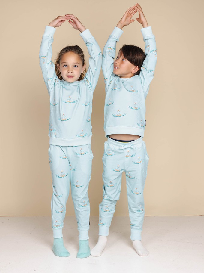 Indische Waterlelies Sweater en Broek set Kids from SNURK