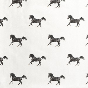 Black Horses Sweater Dress Dames from SNURK