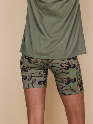Binoculars T-shirt en Bikershorts set Dames from SNURK