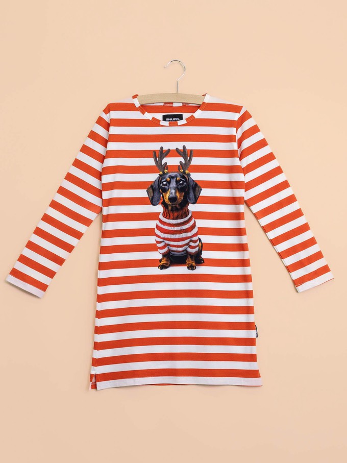 Pierre Xmas Long Sleeve Dress Kids from SNURK Pierre Xmas Long Sleeve Dress Kids from SNURK