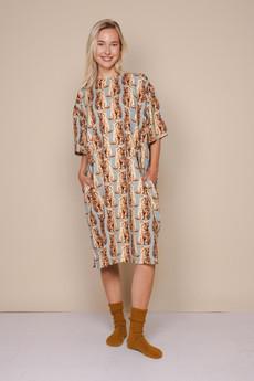 Bowie Relaxed Tee Dress Dames via SNURK