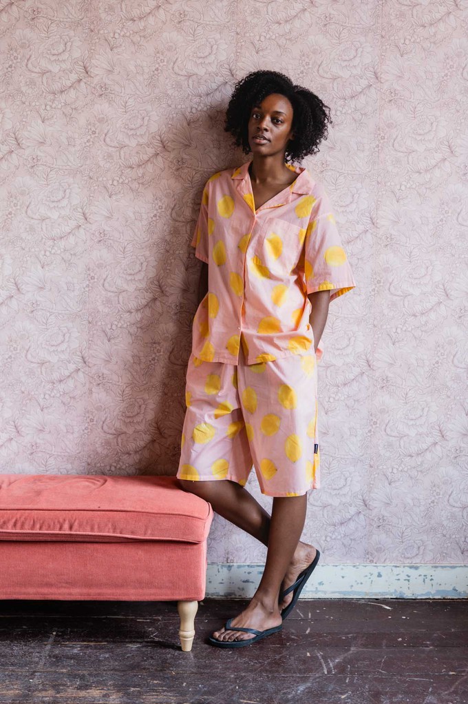 Lemon Button Up set Dames from SNURK