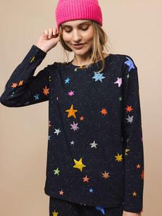 Starry Night T-shirt lange mouwen Dames via SNURK