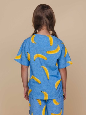 Banana Blue T-shirt en Shorts set Kids from SNURK