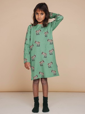 Donkeys Long Sleeve Dress Kids from SNURK