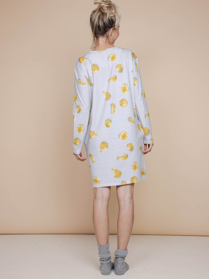 Chips Long Sleeve Dress Dames from SNURK