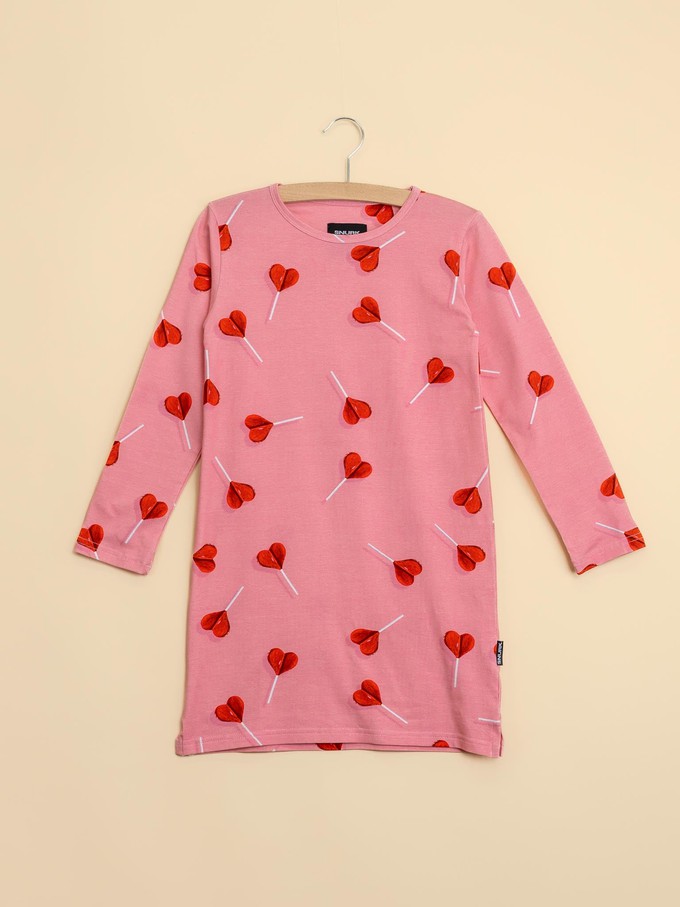 Lollipop Love Long Sleeve Dress Kids from SNURK