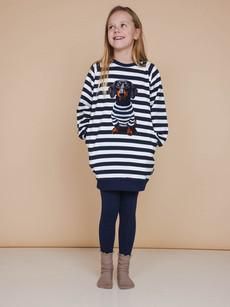 Pierre Sweater Dress en Legging set Kids via SNURK