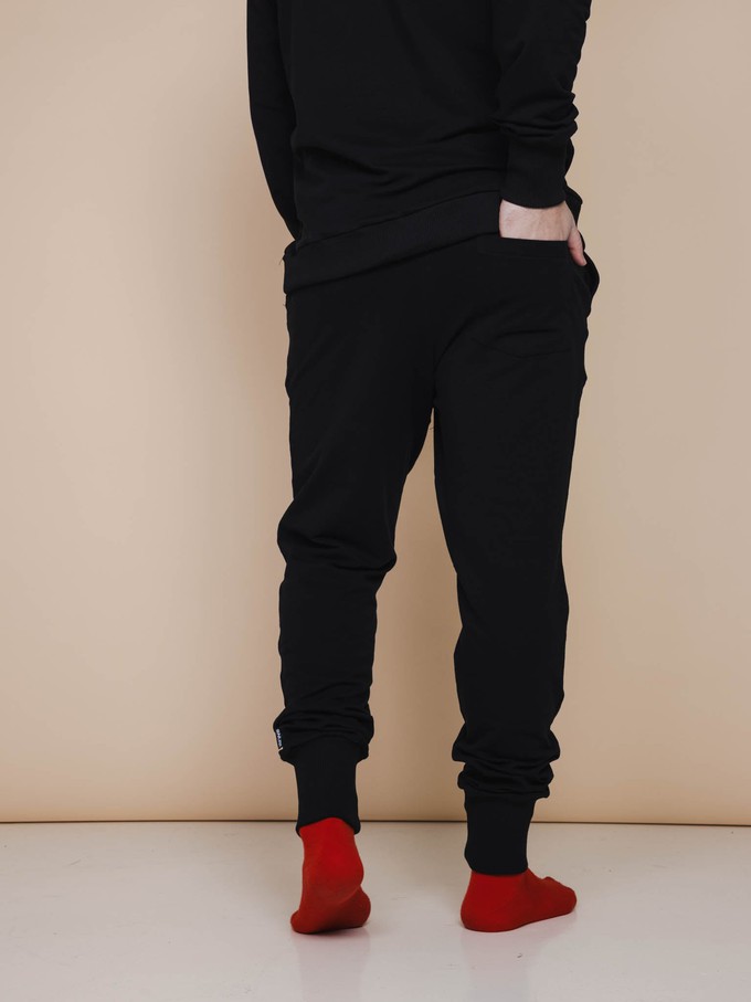 Slow Black Sweater en Broek set Heren from SNURK