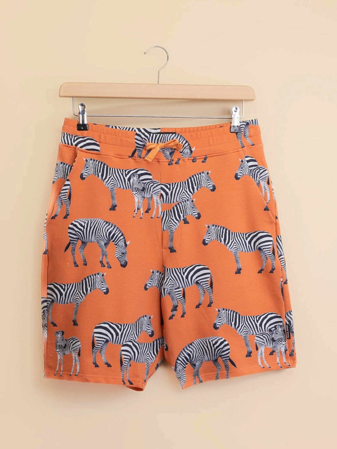 Zebras T-shirt en Shorts set Heren from SNURK