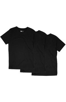 3-pack Stockholm Base t-shirts zwart via Sophie Stone