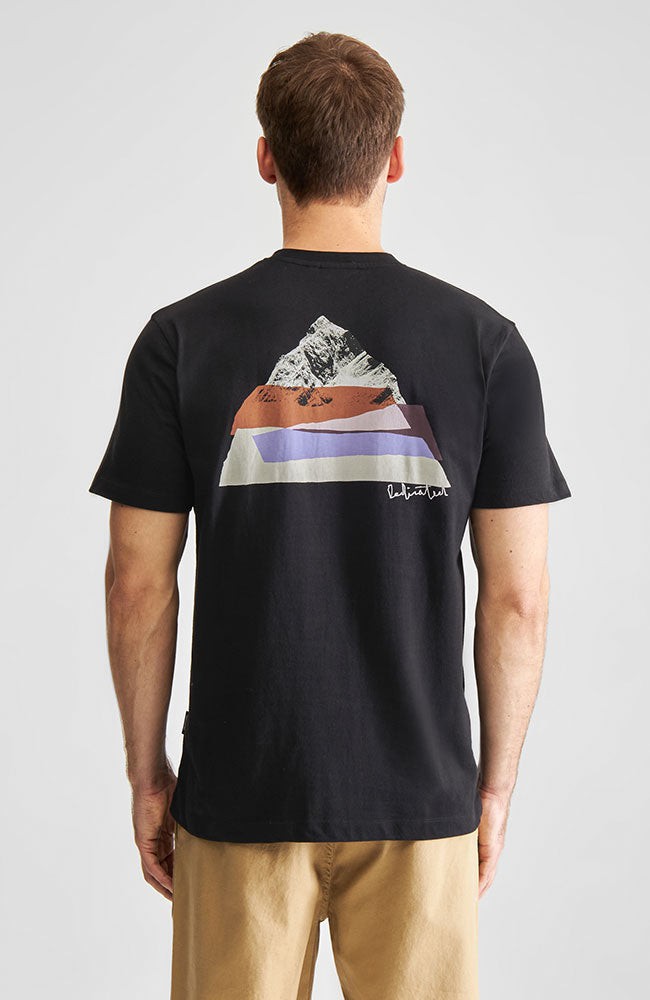 Stockholm t-shirt cut out mountain from Sophie Stone