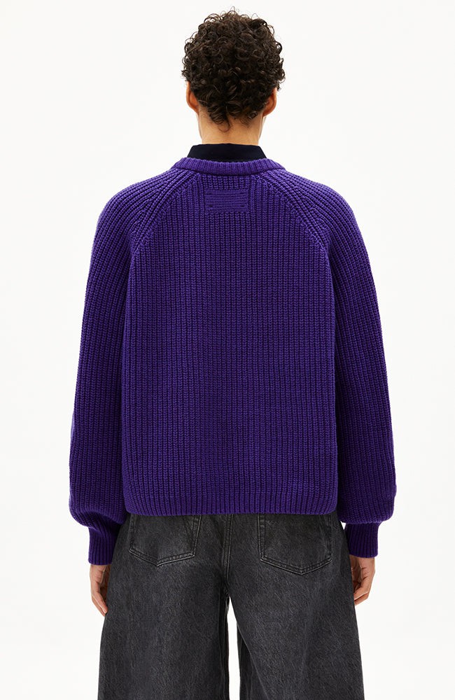 Kaagi trui indigo lilac from Sophie Stone