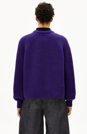 Kaagi trui indigo lilac from Sophie Stone