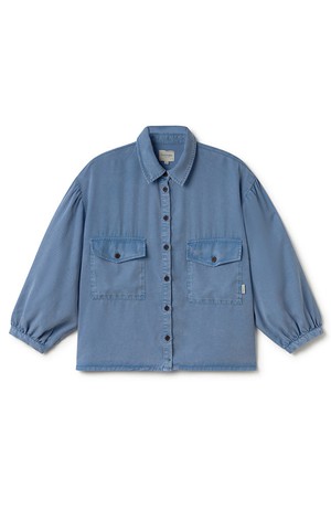 Hamushin blouse washed blue from Sophie Stone