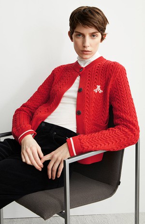 Juliaanas vest rood from Sophie Stone