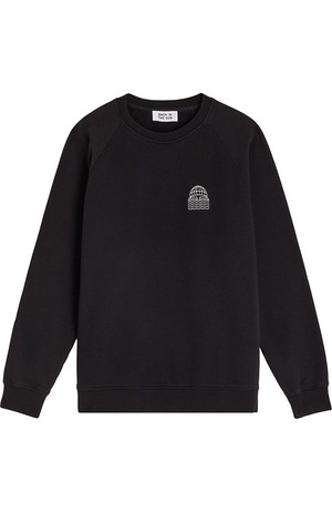 Black mini to the sea sweatshirt from Sophie Stone