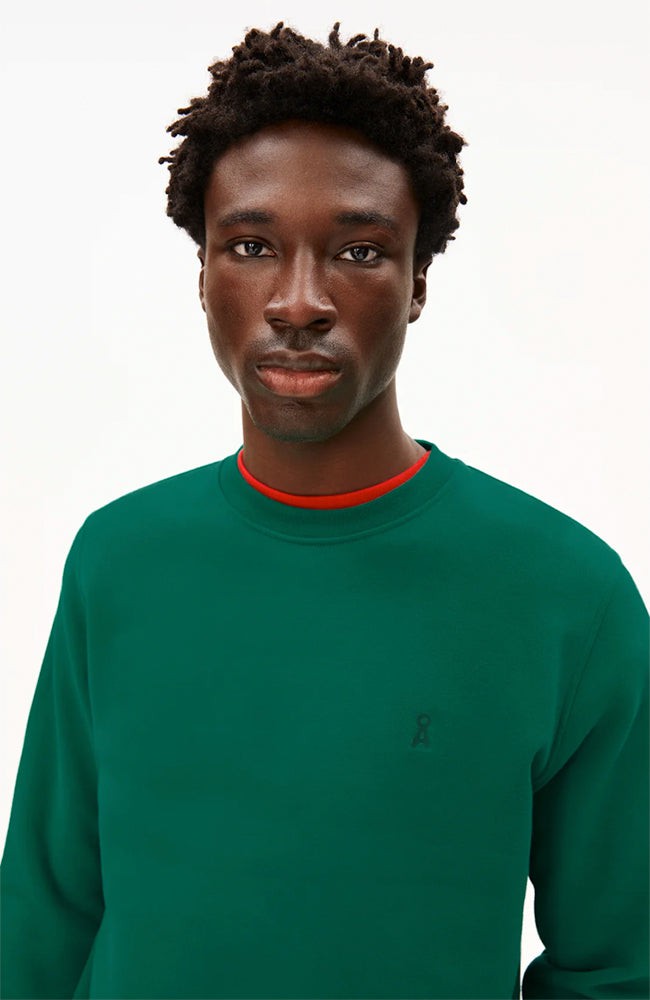 Baaro sweatshirt emerald green from Sophie Stone