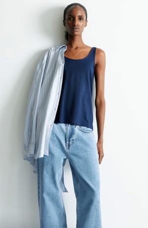 Ashraani blue noon top from Sophie Stone