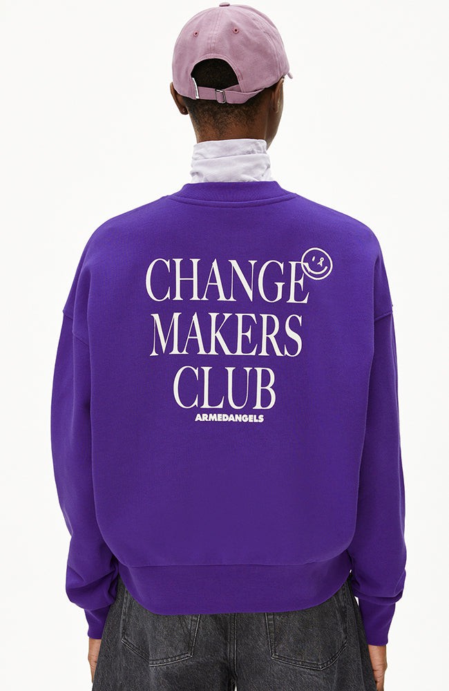 Alizaa change trui paars from Sophie Stone