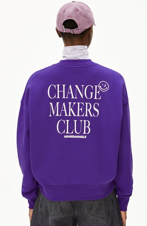 Alizaa change trui paars from Sophie Stone