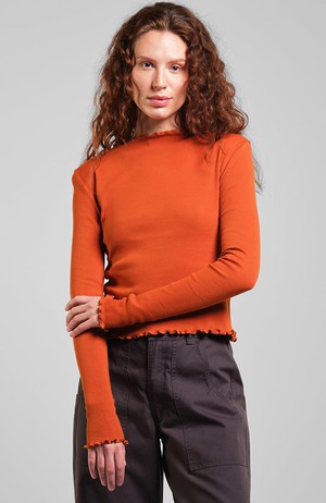 Ryd rib top cinnamon from Sophie Stone Ryd rib top cinnamon from Sophie Stone
