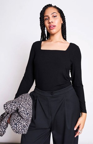 Fria top zwart from Sophie Stone