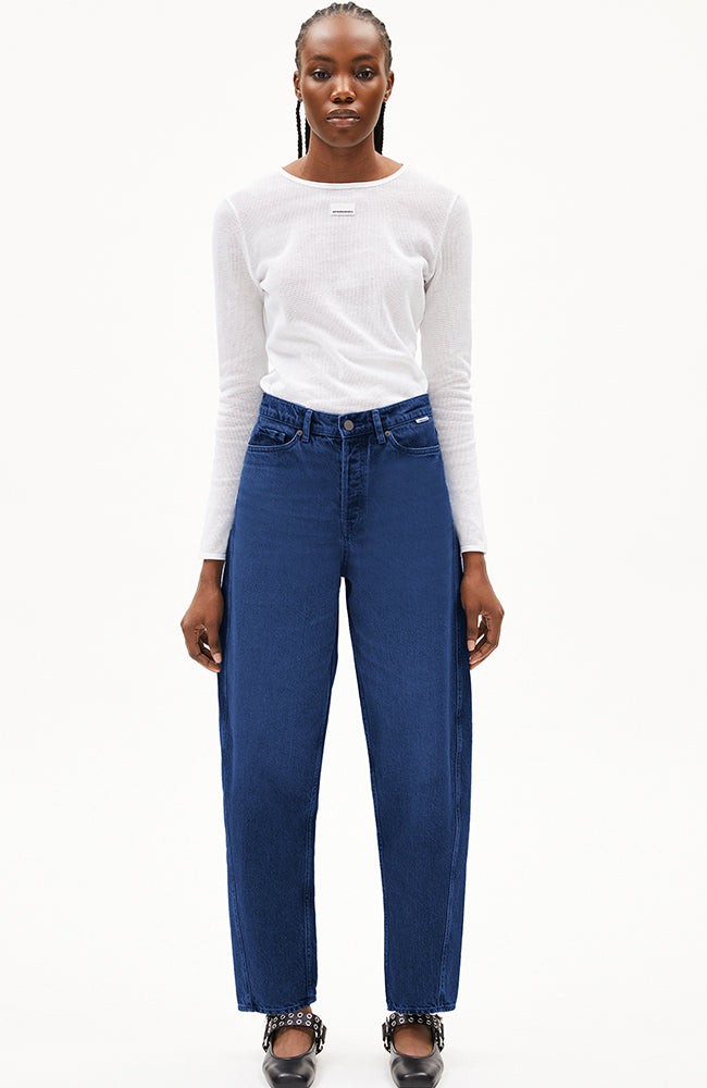 Baarell barrel jeans airglow from Sophie Stone