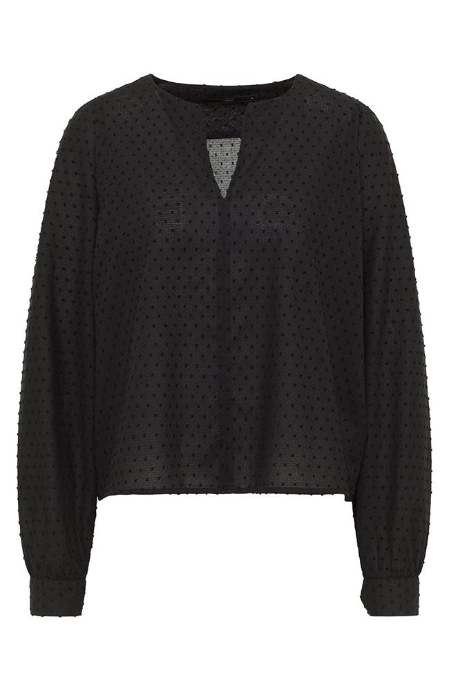 Blouse structuur zwart from Sophie Stone