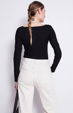 Fria top zwart from Sophie Stone