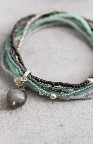 Nirmala armband Labradorite Silver from Sophie Stone